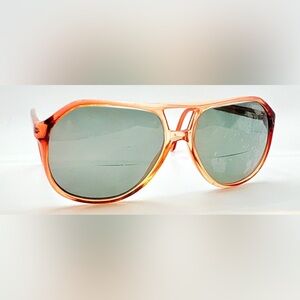 Monsieur Grant Brown Translucent Pilot Sunglasses Frames Only